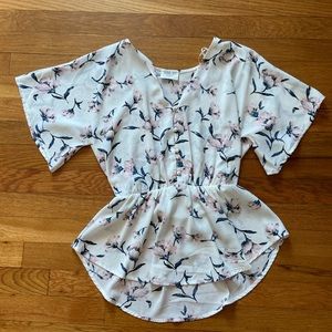 Sienna Sky Size S Short Sleeve Top